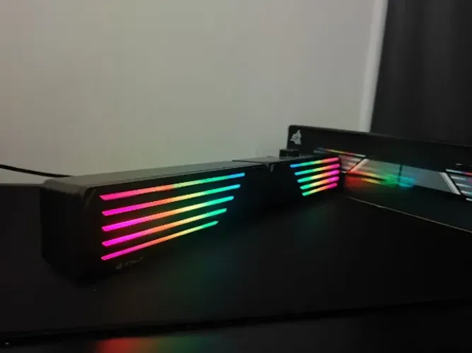 Caixa de som para PC estilo soundbar - Nova