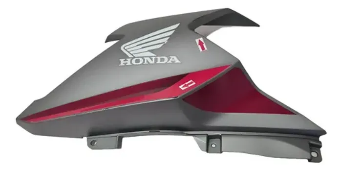 Carenagem Aba Tanque Esq Cg 160 Titan 2025 Detalhes 63428 Prateado