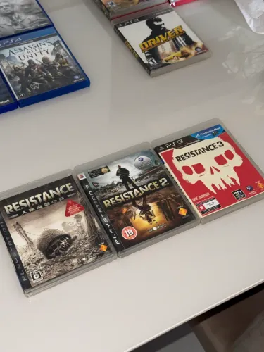 Coleção resistance ps3