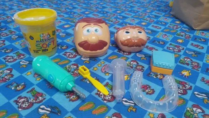 Kit de massinha dentista