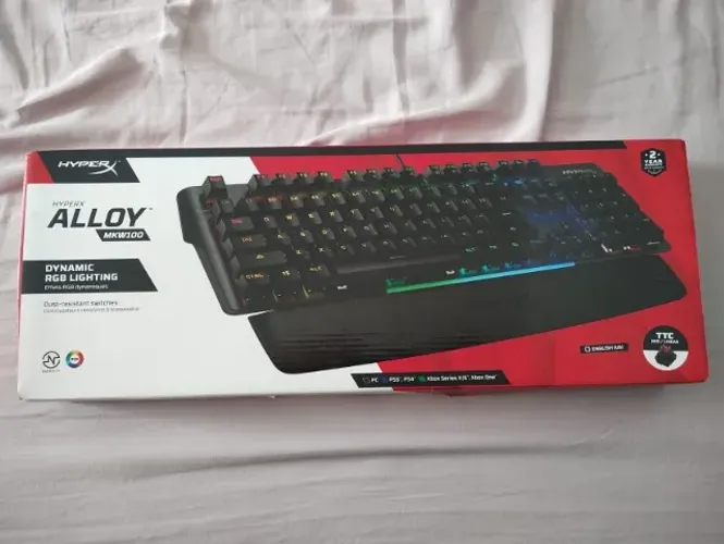 Teclado hyperx alloy mkw100 (NOVO)