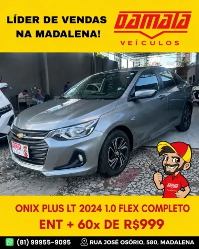 Chevrolet Onix Plus LT 1.0 12V Flex Mec. 4P 2024