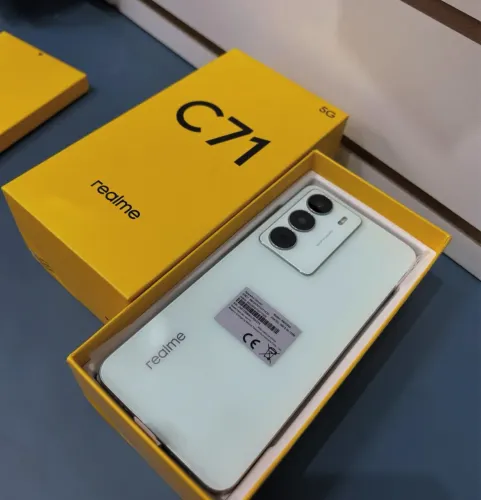 Celular + capa: Realme C71 - 256Gigas em 2 cores disponíveis 