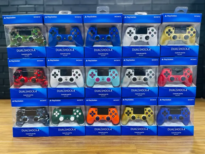 CONTROLE PS4 SEM FIO NOVO