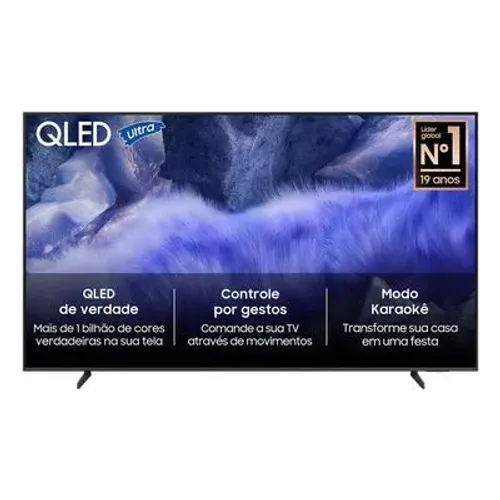 Samsung Vision AI TV 65" QLED Ultra 4K QEF1 2025, Pontos Quânticos OFERTA COPA