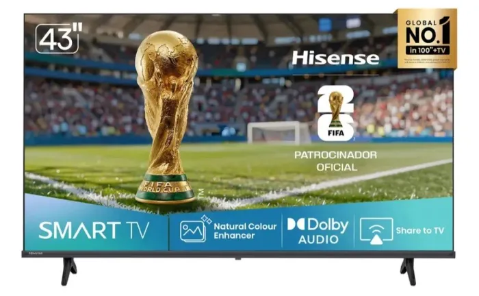 Smart TV Hisense 43 polegadas
