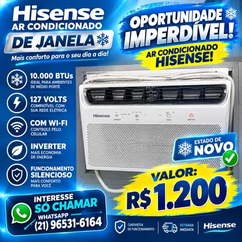 Ar Condicionado 10 Mil BTUS