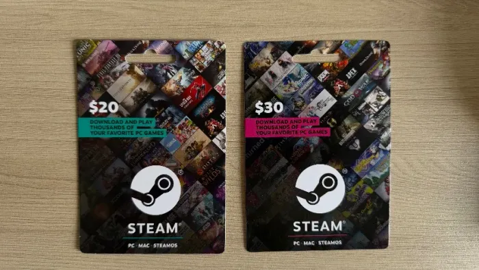 2 Gift Card Steam