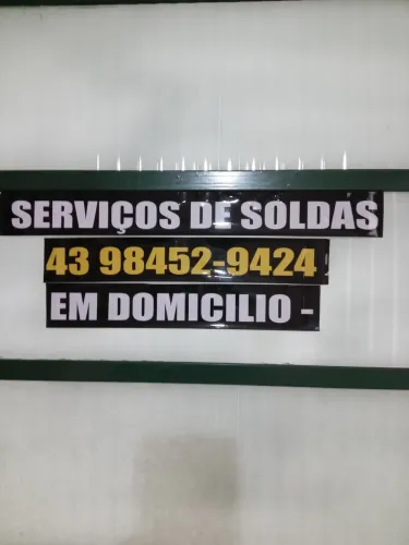 Soldador a domicílio.