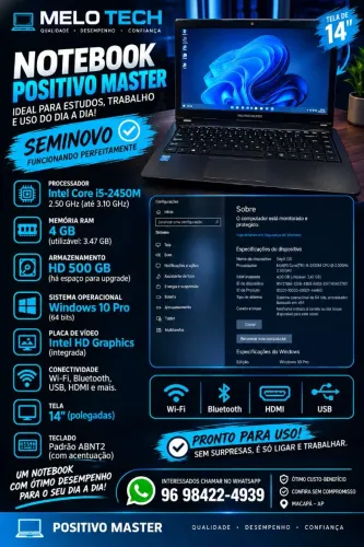 Notebook super otimizado!