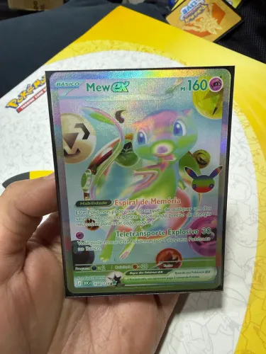 Carta Pokémon Mew Ex 158/128