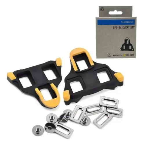 Taco Pedal Clip Shimano Sm-sh11 Speed Pedal Amarelo TT
