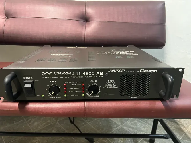 Amplificador de Potência Wattsom W Power 4500
