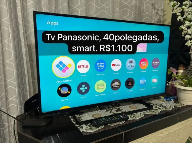 Tv smart 40 polegadas funcionando normal