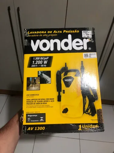 LAVADORA ALTA PRESSÃO VONDER