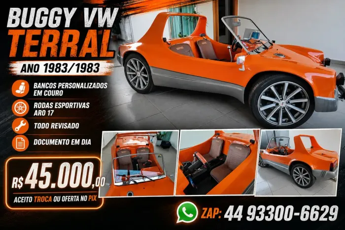VW BUGGY TERRAL 1983/1983