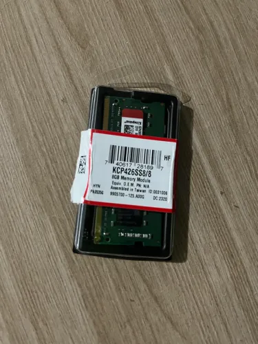 Memoria 8Gb ddr4
