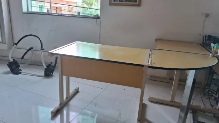 Mesa em L para escritório