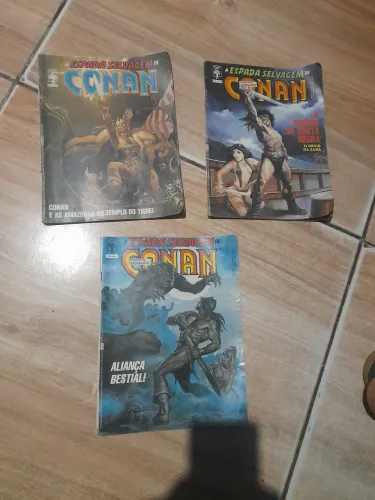 REVISTAS EM QUADRINHOS CONAN (ANTIGAS)
