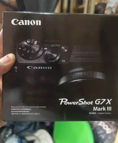 Câmera Cânon G7X Mark III Lacrada