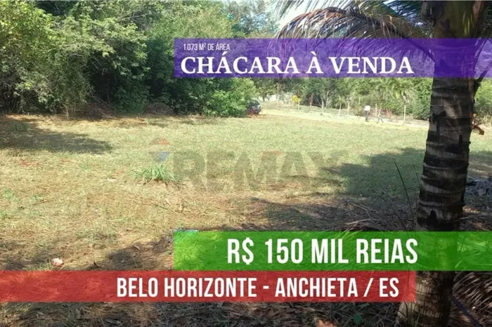 Chácara à venda em Anchieta ES - Comunidade de Belo Horizonte