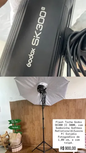 Kit de iluminação para fotografia - completo e pronto para uso!