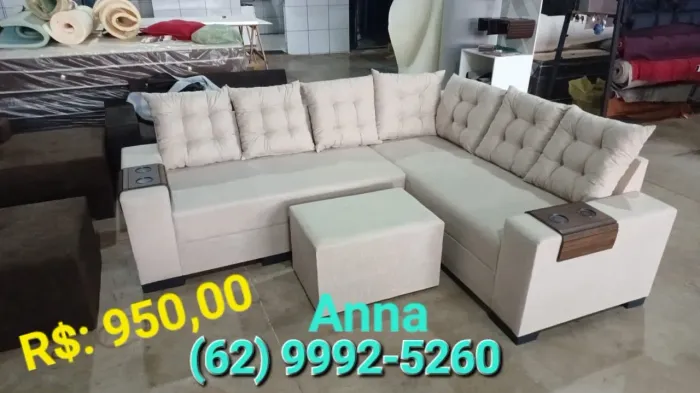 Sofá de canto 123