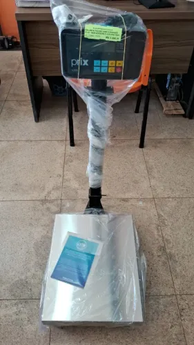 BALANÇA TOLEDO 2099 120KGX20G INOX COM COLUNA TI200 NOVA