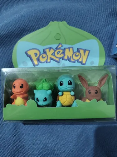 Pokémon borrachinhas de apagar escolar