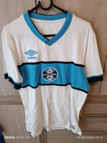 Camisa Grêmio Umbro Branca 1956 - M veste P (Nova) - LER DESCRIÇÃO