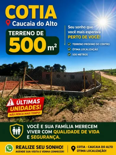 Imóvel para venda com 500 metros quadrados em Parque Caucaia (Caucaia do Alto) - Cotia - S