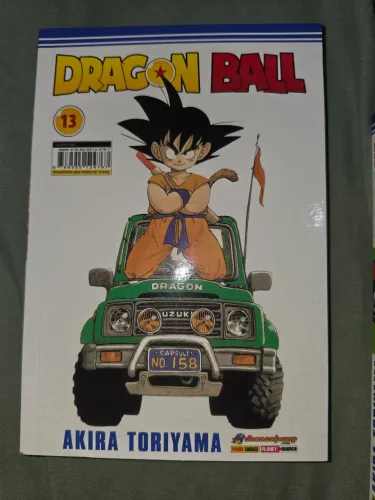 Mangá Oficial Dragon ball clássico número 13