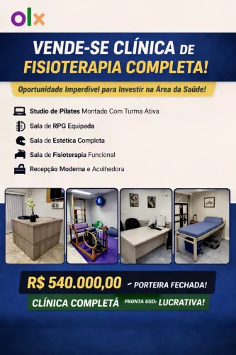 VENDE-SE OU ALUGO CLÍNICA e ou MORADIA