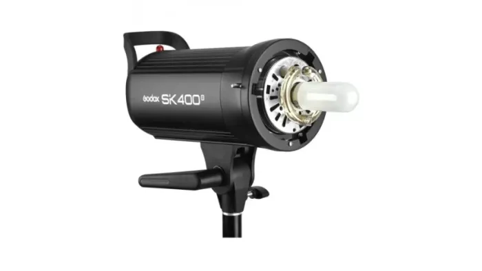 Flash de Estúdio Godox Sk400ii Preto 400w (220volts)