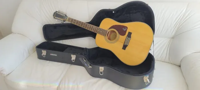 Violão Epiphone 12 cordas + Hardshell case