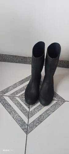 Par de Botas de Chuva Para Motoqueiros