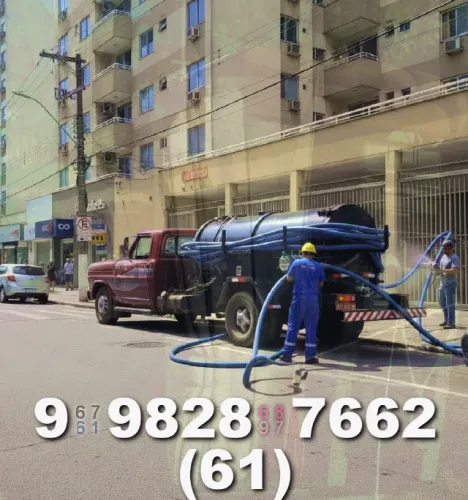 Desentupidora com preços ótimos! Entre em contato 61?9?9828?7662 já!