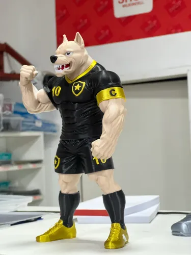 Mascote do Botafogo grande