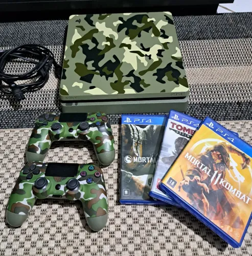 Ps4 slim edição call of dut