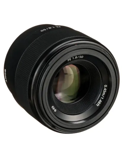 Lente Sony Alpha FE 50mm F 1.8 E-Mount Full Frame impecavel 