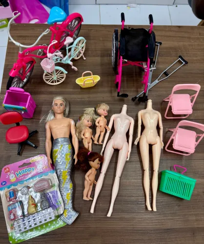 Lote barbie sucatas