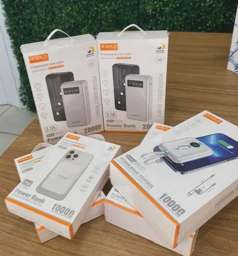 Carregador Portátil Power bank - ENTREGA GRÁTIS
