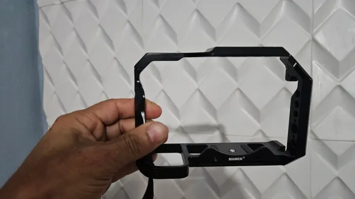 Gaiola Cage Mamen Ccn-Z Câmera Nikon Z5, Z6, Z7, Z6Ii E Z7Ii