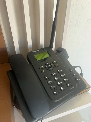 Telefone de mesa celular com chip