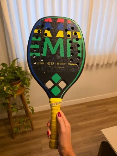 raquete de beach tennis Emit Hammer Full Carbon 3K