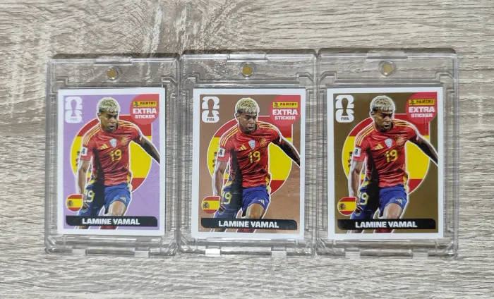 Figurinhas Legend Lamine Yamal - kit 3