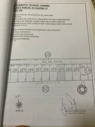 Lote condomínio Ipanema