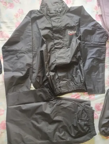 Capa chuva Delta nylon mais polaina tudo tamanho G 