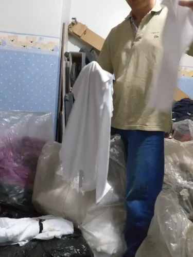 doação de uma parte dos retalhos tecido de malharia de varios tamanhos para quem comprar