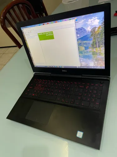 Vendo Notebook Gamer Dell i7-7ª GTH com Placa Nvidia GeForce e SSD